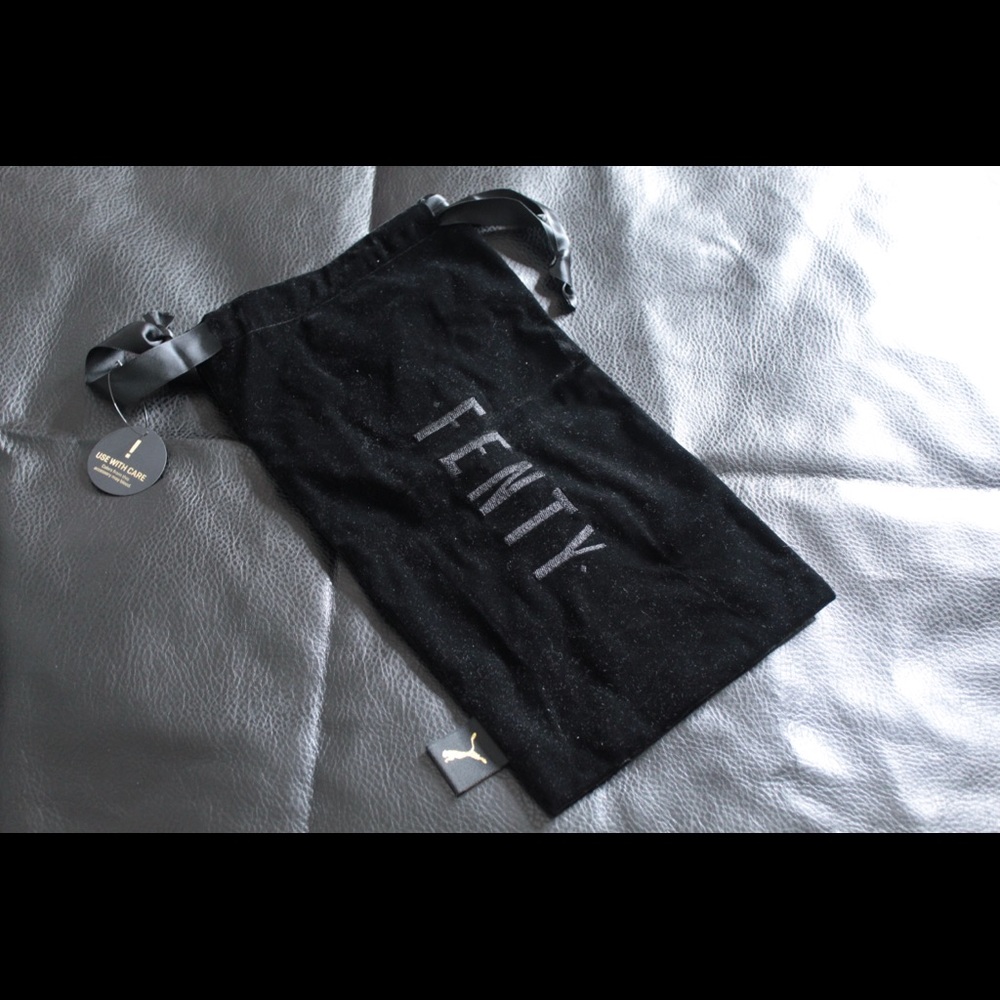 Black Velvet FENTY Puma Dust Bag